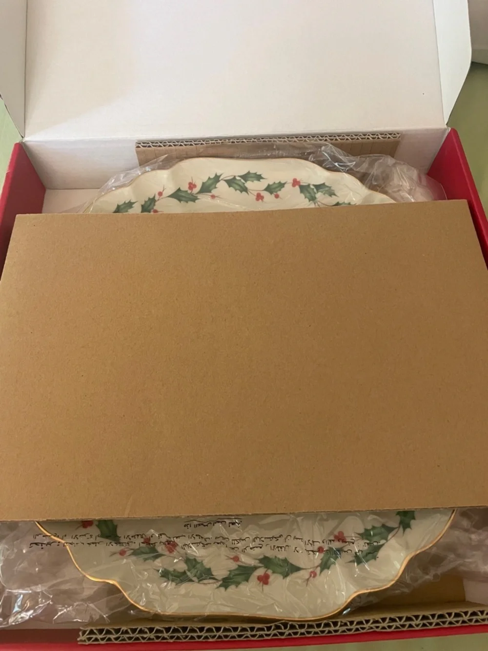 Lenox serving plate